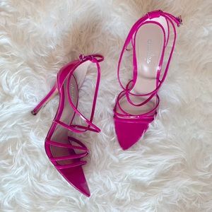 LIKE NÉW Trickster Stiletto Sandal in Fushia